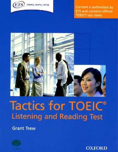 Tactics for TOEIC ETS listening and reading test used at Modulo Language School